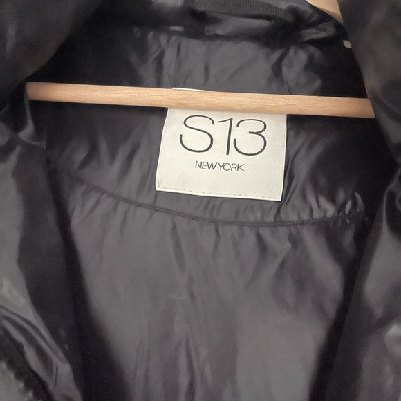 SAM NYC LONG BLACK PUFFER - Picture 4 of 5